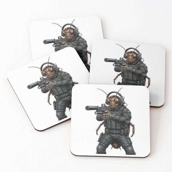Item preview, Roach Six Going Dark - Tactical Cockroach designed and sold by RAWLIFEGRAPHIC.