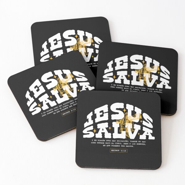 Item preview, Bible verse Acts 4:12 Jesus Saves Salvation designed and sold by Luz y Estilo.