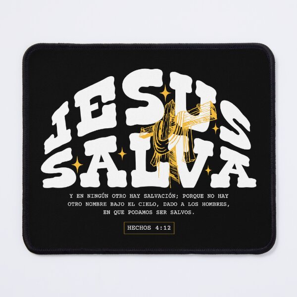 Item preview, Bible verse Acts 4:12 Jesus Saves Salvation designed and sold by Luz y Estilo.