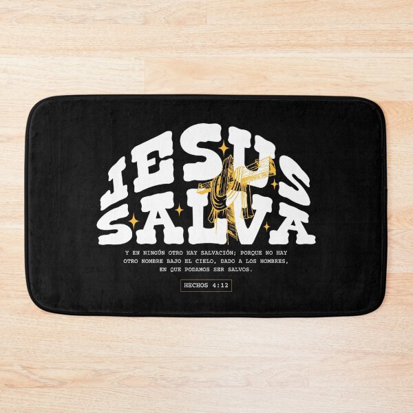 Item preview, Bible verse Acts 4:12 Jesus Saves Salvation designed and sold by Luz y Estilo.