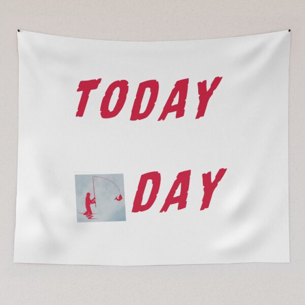 Item preview, Today Is Fishing Day Vintage Fisherman Gift designed and sold by Trackack.