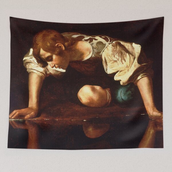 Item preview, Michelangelo Merisi da Caravaggio "Narcissus" designed and sold by Alexandra Dahl.