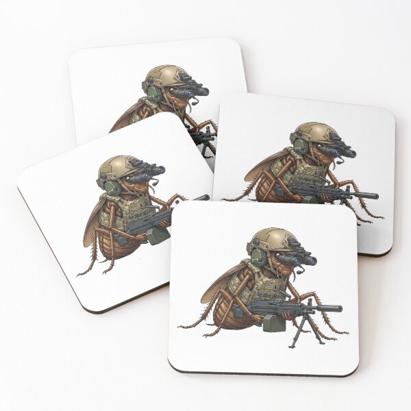 Item preview, Roach Six Going Dark - Tactical Cockroach designed and sold by RAWLIFEGRAPHIC.