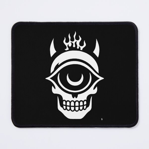 Item preview, BIRD Original - Burning Vision Skull designed and sold by shopBird.