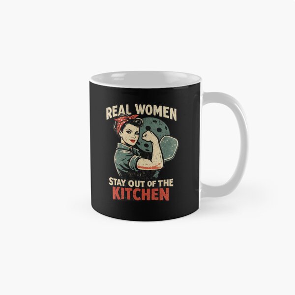 Item preview, Real Women Stay Out of the Kitchen Pickleball designed and sold by Pickleball Globe.