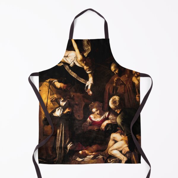 Item preview, Michelangelo Merisi da Caravaggio "Nativity with St. Francis and St. Lawrence" designed and sold by Alexandra Dahl.