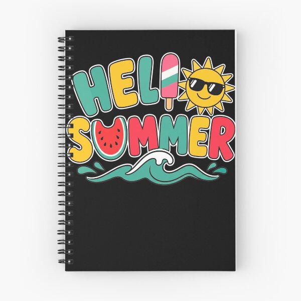 Item preview, Hello Summer Vacation Ice Cream Popsicle Watermelon Beach  designed and sold by clothesy7.