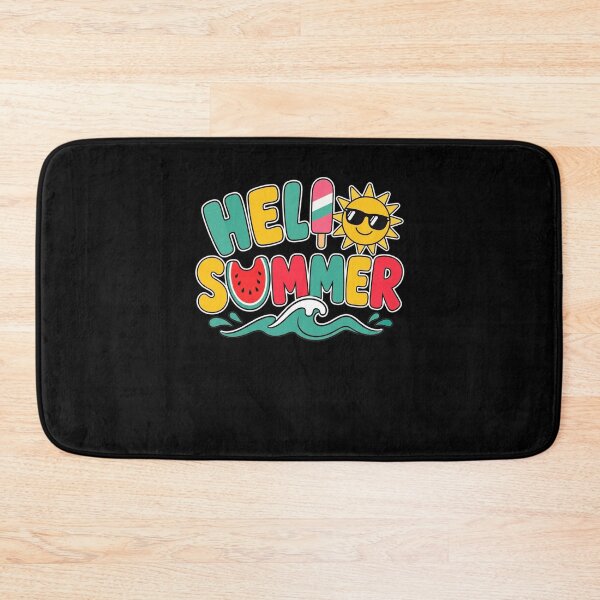 Item preview, Hello Summer Vacation Ice Cream Popsicle Watermelon Beach  designed and sold by clothesy7.