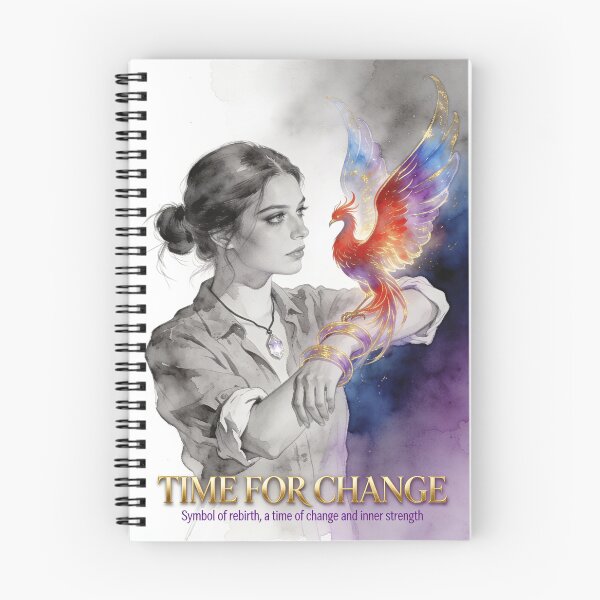 Item preview, Phoenix "Time for Change" : Symbol of Rebirth and Inner Strength designed and sold by  BoomPoster.