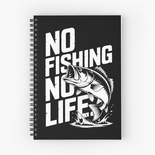 Item preview, No Fishing No Life Bass Fishing Design for Anglers and Fishermen designed and sold by Ladys-Gents.