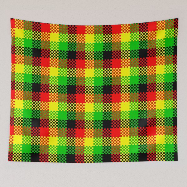 Item preview, Woven Plaid: Summer/Jamaican designed and sold by SarahJosArt.