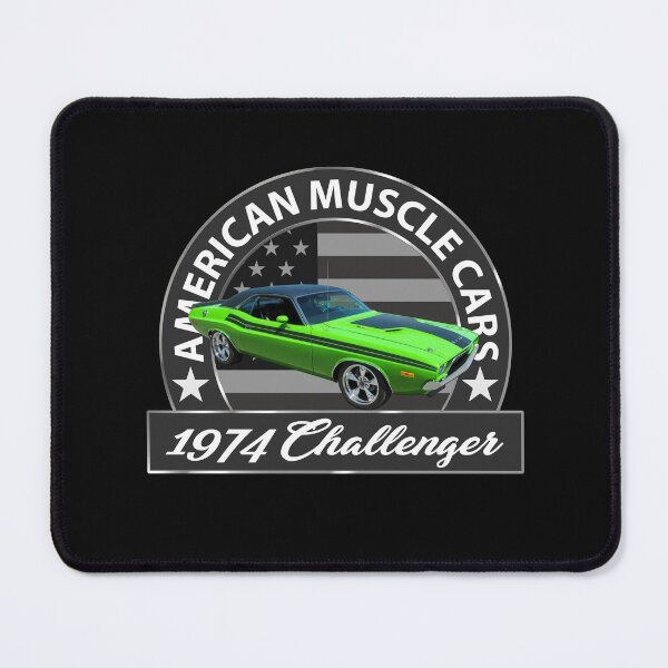 Item preview, AMERICAN MUSCLE CARS, 1974 CHALLENGER, SUB LIME GREEN, 1970s designed and sold by classic car craze.