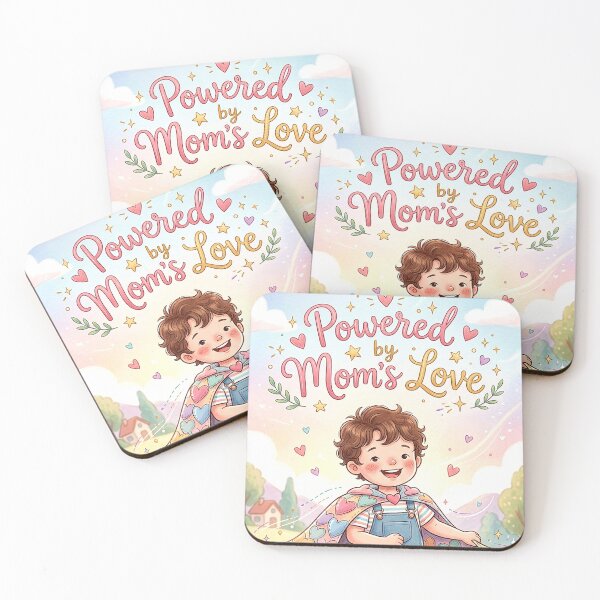 Item preview, Powered by Mom Love designed and sold by Shikomi.