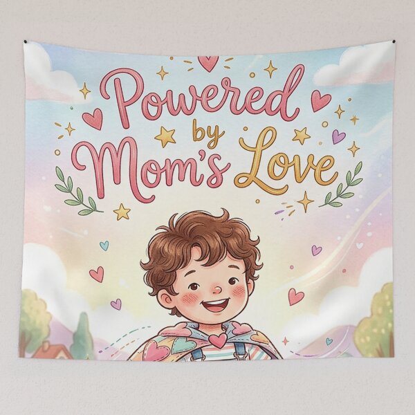 Item preview, Powered by Mom Love designed and sold by Shikomi.