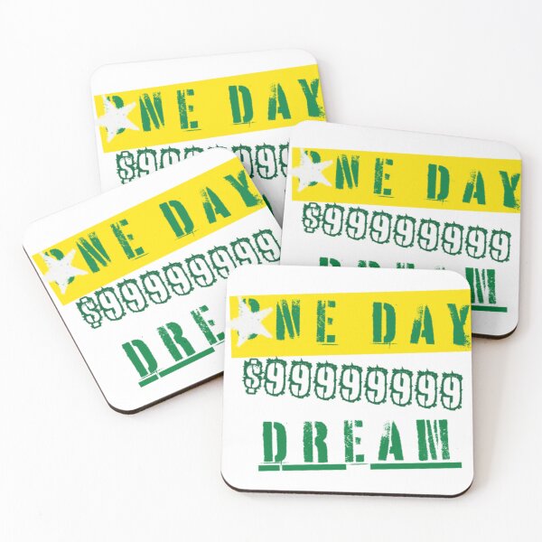 Item preview, One Day Dream Millionaire Ambition Goal designed and sold by Trackack.