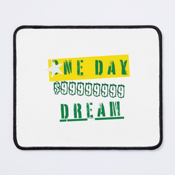 Item preview, One Day Dream Millionaire Ambition Goal designed and sold by Trackack.