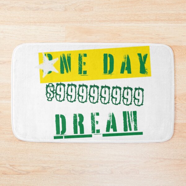 Item preview, One Day Dream Millionaire Ambition Goal designed and sold by Trackack.