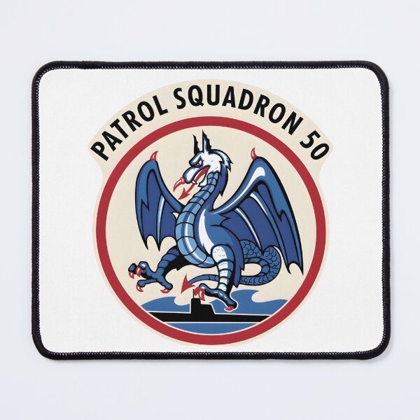 Item preview, VP-50 "Blue Dragons" US Navy Patrol Squadron Insignia (Alternative Version) designed and sold by CharlieDesings.