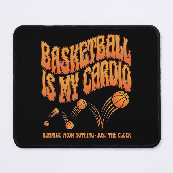 Item preview, Funny Retro Basketball Is My Cardio Workout Humor designed and sold by TeNovaStudio.