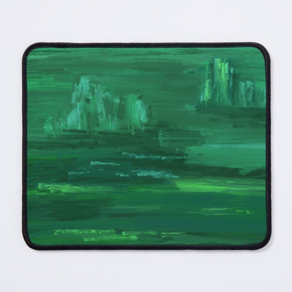 Item preview, Emerald Reverie painting designed and sold by CafeSpirits.