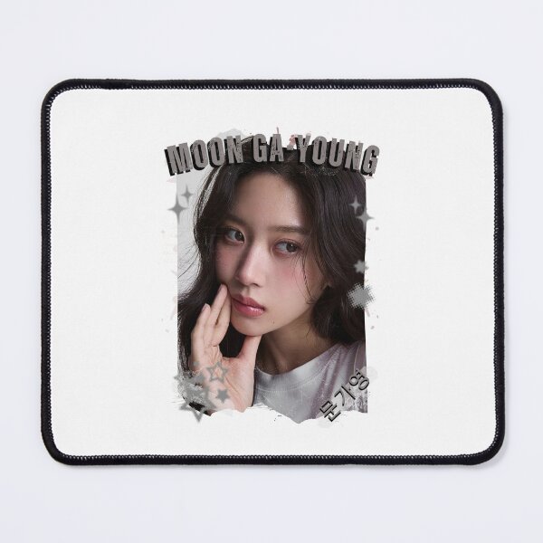 Item preview, Moon Ga-young — 문가영 Korean Actress K-Drama Korea Entertainment Collage Digital Art Portrait designed and sold by AJUNICE STUDIO.