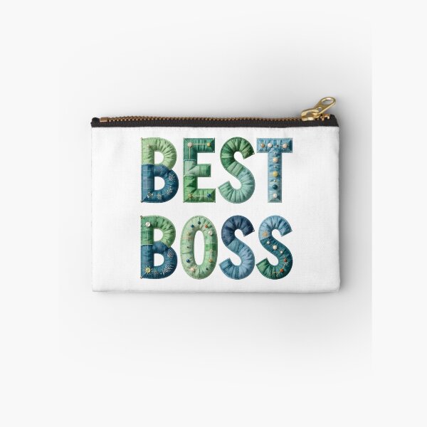 Item preview, BEST BOSS - IN FAUX LETTERING designed and sold by AlexOBrienArt.