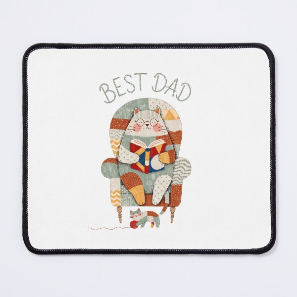 Item preview, Best Dad Cat designed and sold by Stellar Geometry.