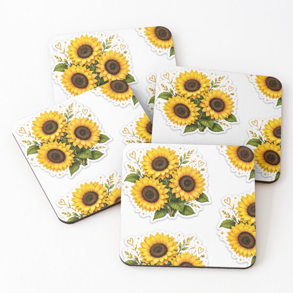 Item preview, Sunflower Aesthetic Sticker – Bright Floral Nature Design designed and sold by Ishratparween11.