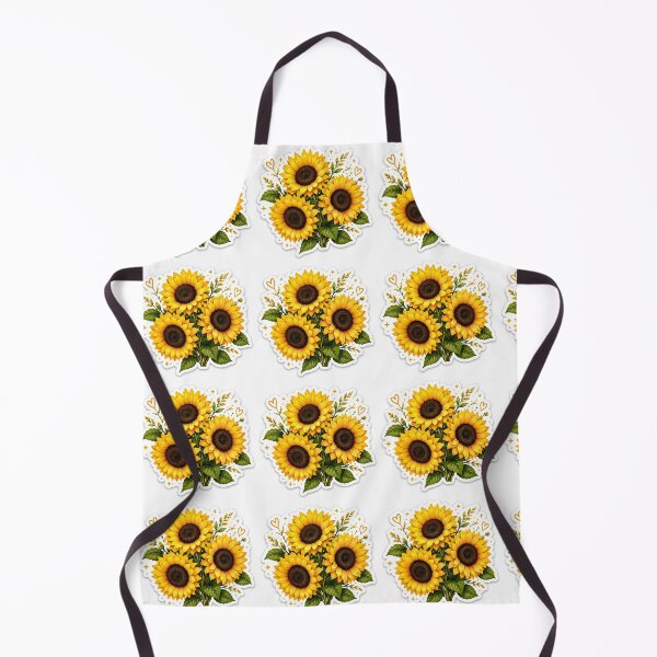 Item preview, Sunflower Aesthetic Sticker – Bright Floral Nature Design designed and sold by Ishratparween11.
