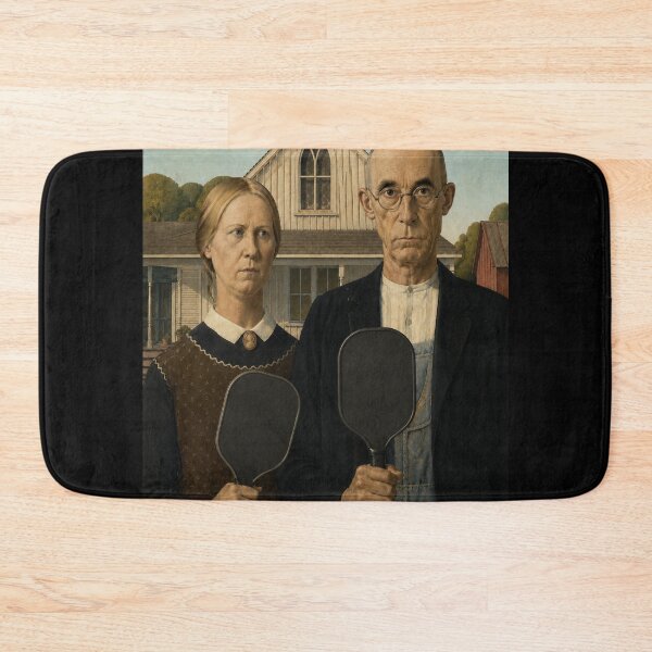 Item preview, American Gothic Pickleball designed and sold by Pickleball Globe.