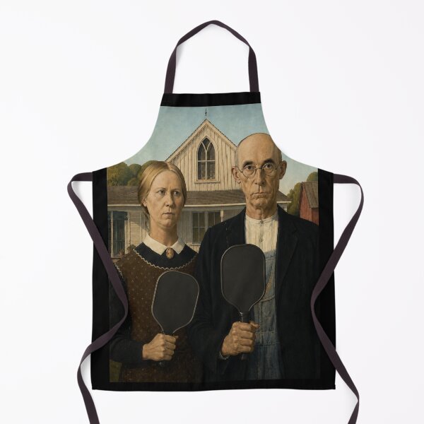 Item preview, American Gothic Pickleball designed and sold by Pickleball Globe.
