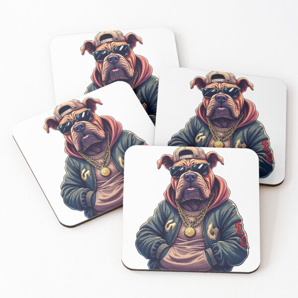Item preview, Cool Hip Hop Bulldog Urban Streetwear Graffiti Style designed and sold by M.Store.