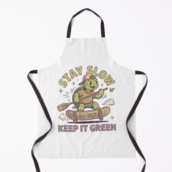 Item preview, Retro Skateboard Turtle Sticker Stay Slow Keep It Green designed and sold by JeevanStickers.