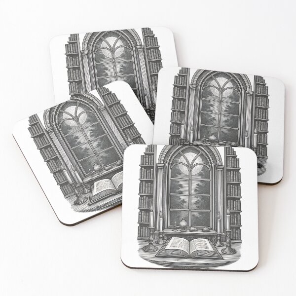 Item preview, Midnight Library Society – Dark Academia Design designed and sold by PrintologyAura.