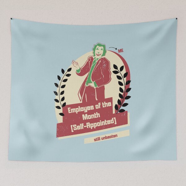 Item preview, Employee of the month (self appointed) [red version] designed and sold by beboplab.