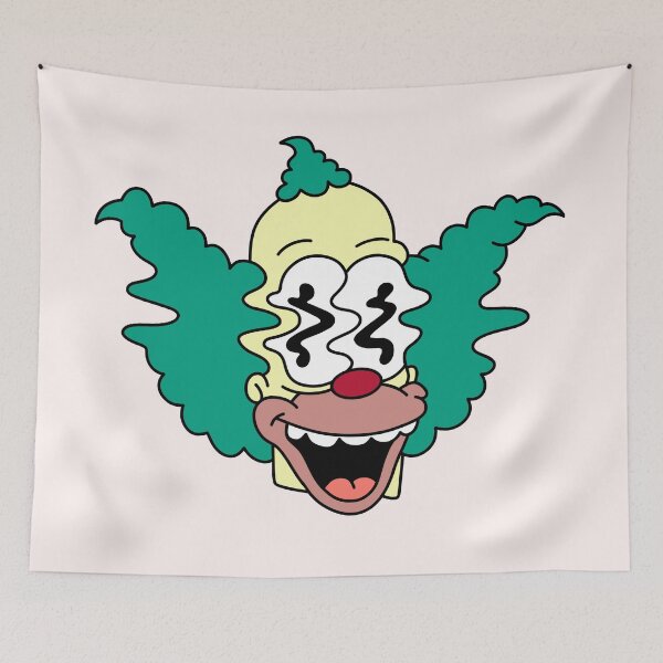 Item preview, Krusty the Psychedelic  designed and sold by ZERO-MIND.