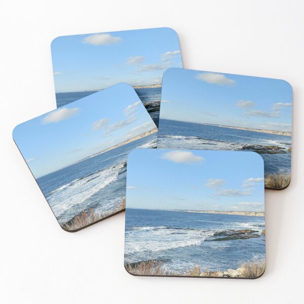 Item preview, Coastal Landscape with Rocky Shoreline designed and sold by ptabf25.
