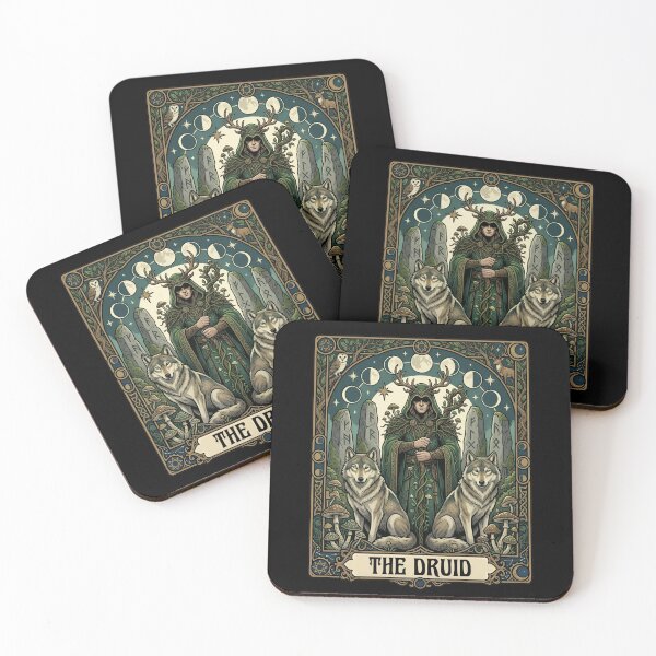 Item preview, The Druid Tarot Card RPG Tabletop Fantasy designed and sold by Fenay Designs.