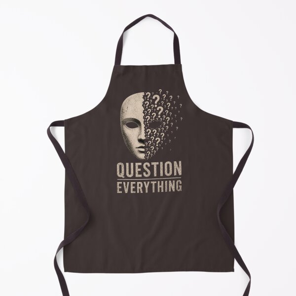 Item preview, Question Everything Mask Truth Statement Free Thinking Design designed and sold by Meandmyshop.