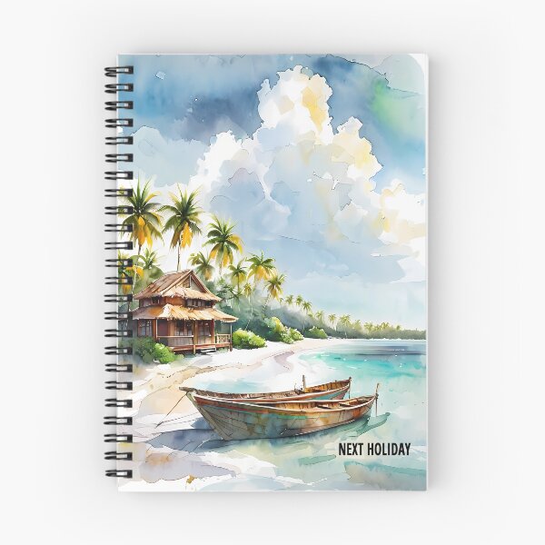 Item preview, NEXT HOLIDAY - Tropical Beach Resort Art designed and sold by Modern Nest Art.