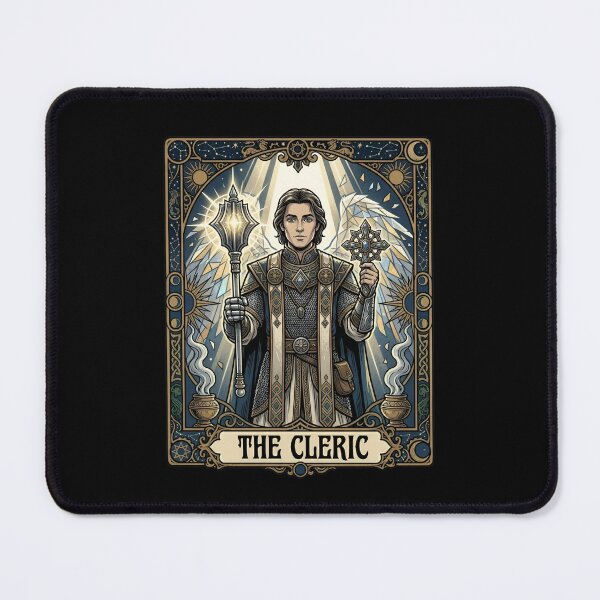 Item preview, The Cleric Tarot Card RPG Tabletop Fantasy designed and sold by Fenay Designs.