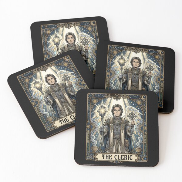 Item preview, The Cleric Tarot Card RPG Tabletop Fantasy designed and sold by Fenay Designs.