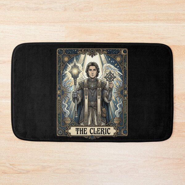 Item preview, The Cleric Tarot Card RPG Tabletop Fantasy designed and sold by Fenay Designs.