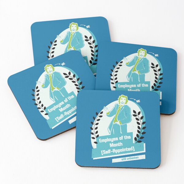 Item preview, Employee of the month (self appointed) [blue version] designed and sold by beboplab.