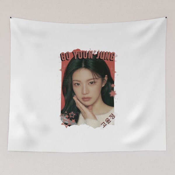 Item preview, Go Youn-jung — 고윤정 Korean Drama Actress Kdrama Korea Drama Actor Aesthetic Historical Drama Portrait Art Fan art Chinese actor illustration designed and sold by HELL0WBELLO.