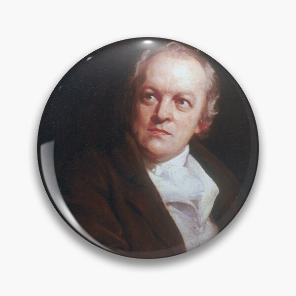 Item preview, William Blake Portrait Art Print | Vintage Literary and Romantic Era Painting designed and sold by Grand Illusions.