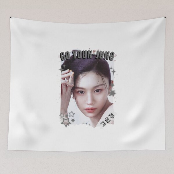 Item preview, Go Youn-jung — 고윤정 Korean Drama Actress Kdrama Korea Drama Actor Aesthetic Historical Drama Portrait Art Fan art Chinese actor illustration designed and sold by HELL0WBELLO.