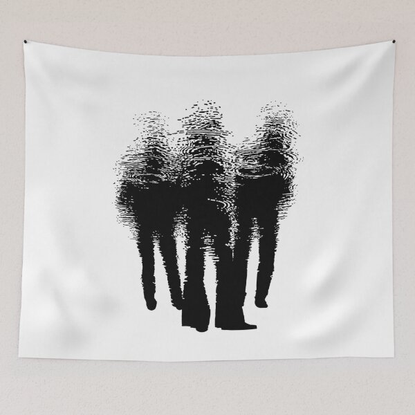 Item preview, TRIO. PUDDLE ART GRAPHIC. Black designed and sold by 5hertz.