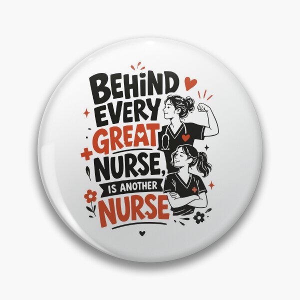 Item preview, Behind Every Great Nurse Is Another Nurse — Nurse Mentor Gift | Nurses Week 2026 RN Shirt designed and sold by KiwyStudio.