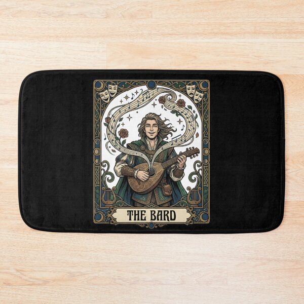 Item preview, The Bard Tarot Card RPG Tabletop Fantasy designed and sold by Fenay Designs.